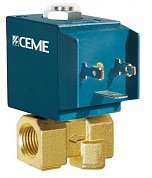 Клапан соленоидный CEME 6612 1/4" нормально закрытый 220 В (6612VV3.0S BIF)